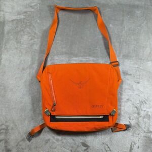 Osprey Beta Port Courier Messenger Bag Orange Laptop Shoulder Strap Padded